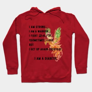 Proud Diabetic Phoenix Hoodie